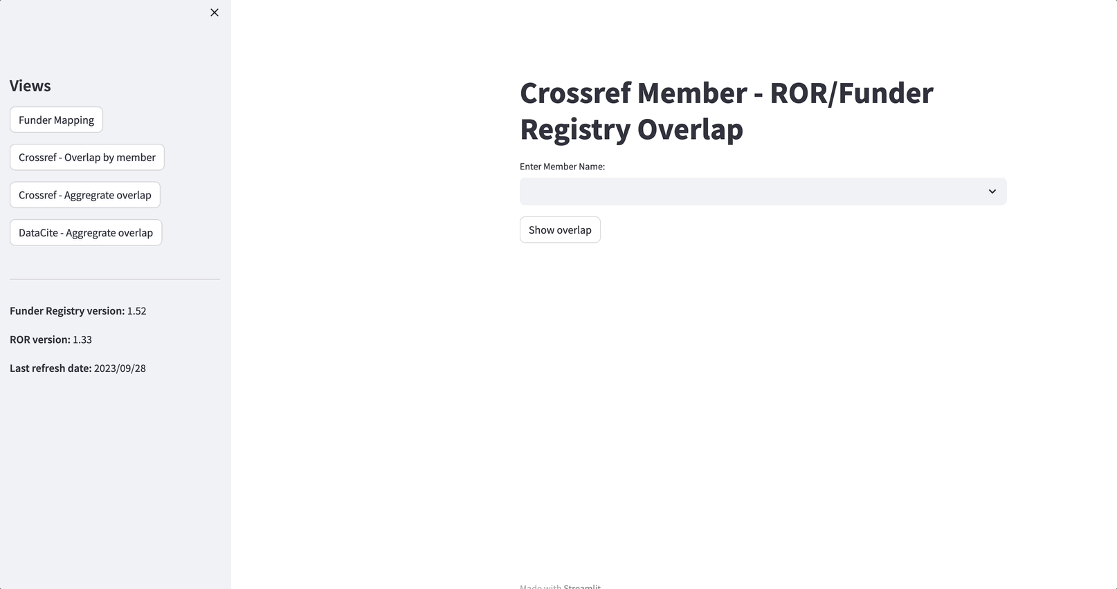 How to look up RSC funding assertions.